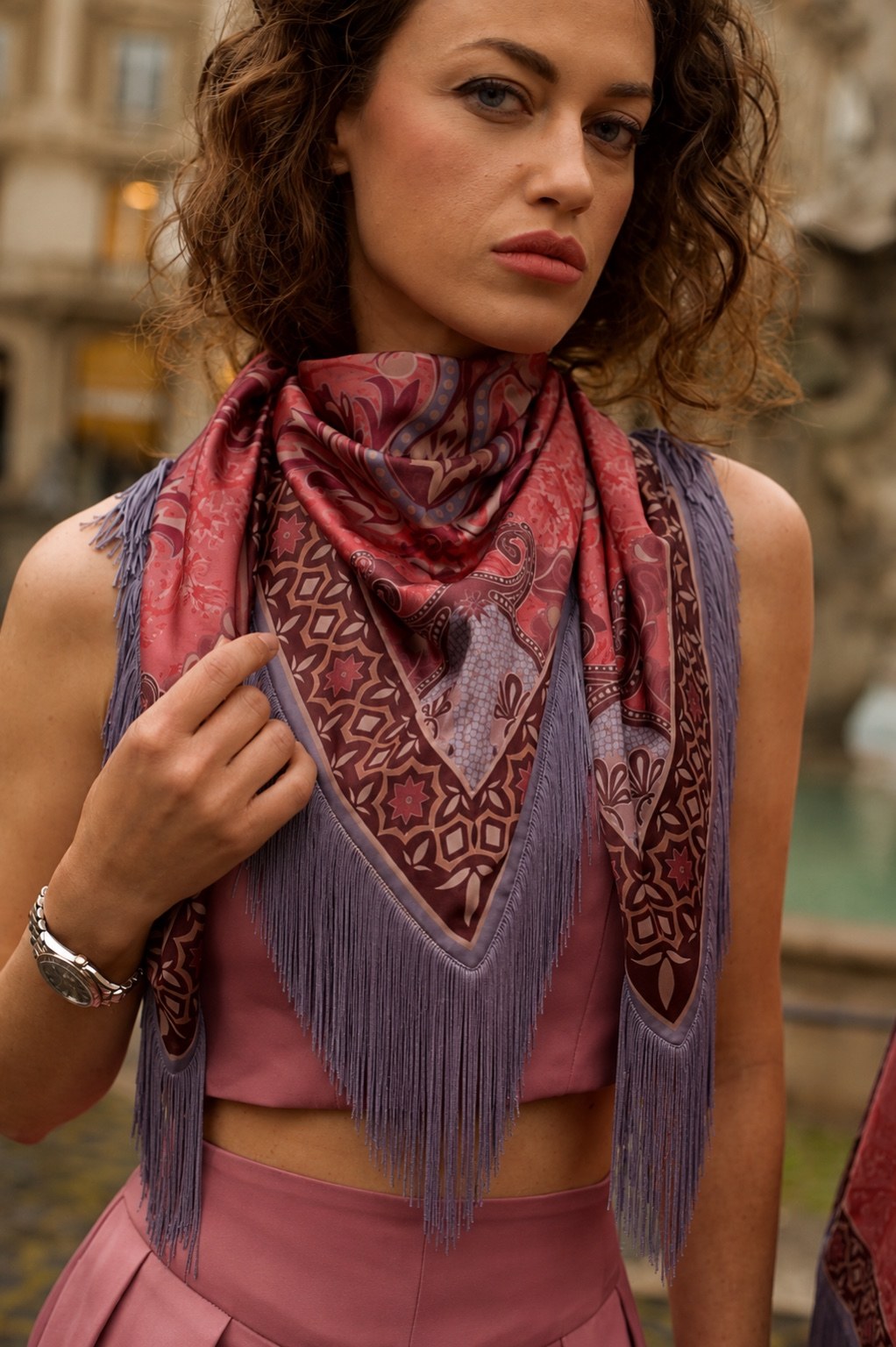 Fringe Scarf