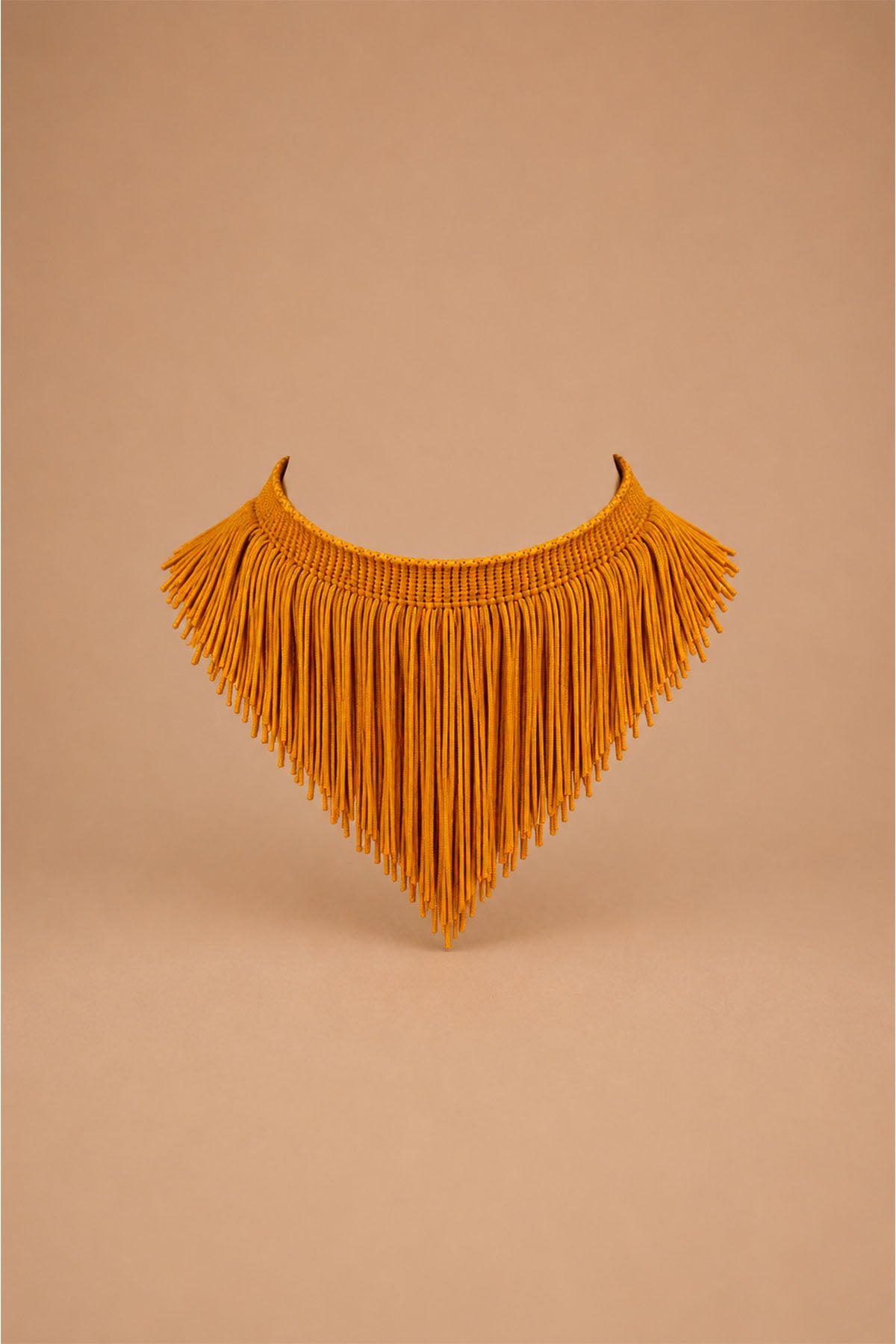 Fringe Choker Necklace